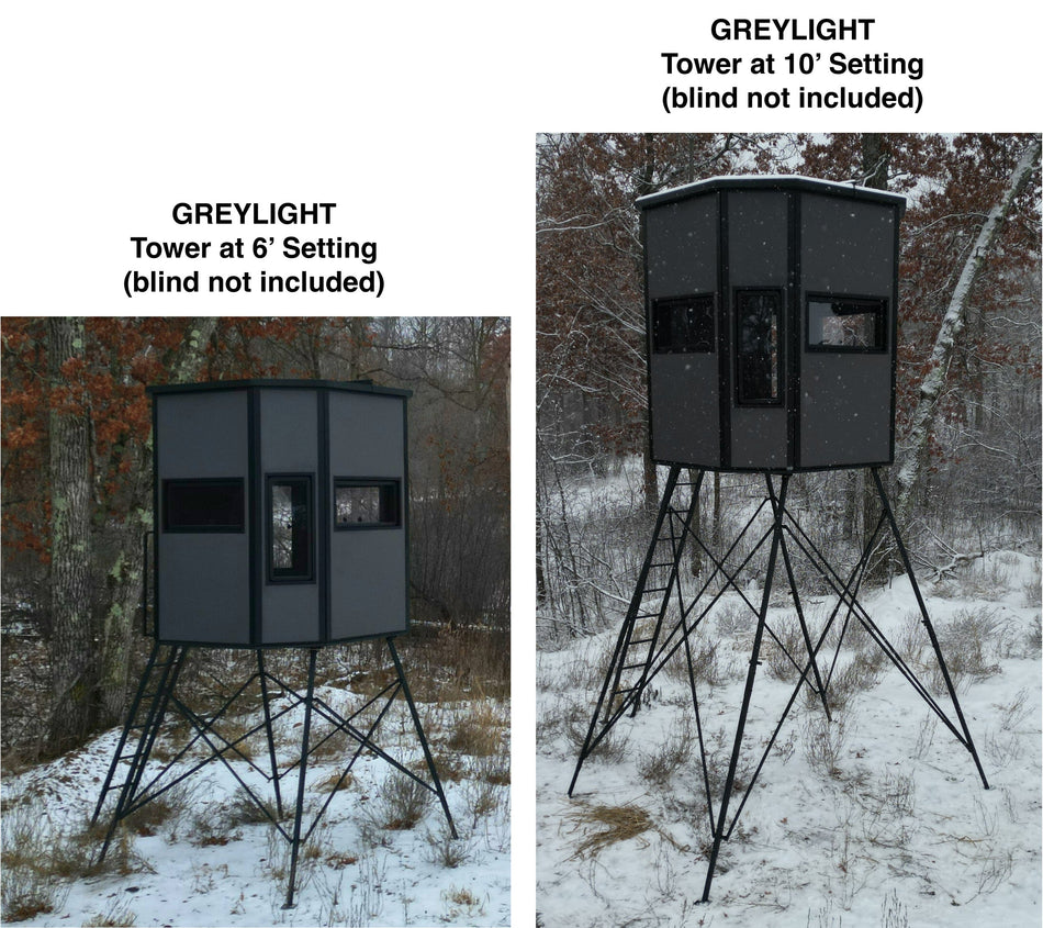 4' Tower Extension - Converts the 6' Tower to a 10' Tower