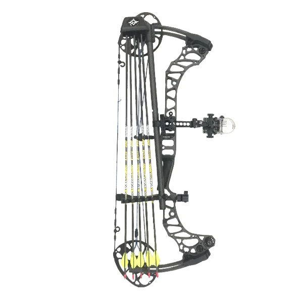 Option Archery 5 arrow Quivalizer w/ Molded hood and Carbon tube