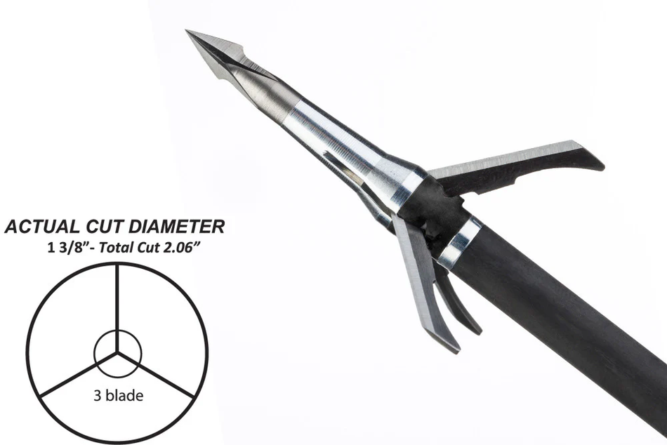 Grim Reaper PRO SERIES MINI-MAG MECHANICAL BROADHEADS