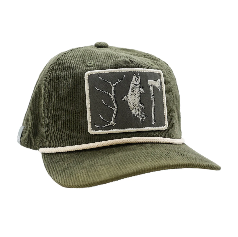 RepYourWater HUNT FISH CAMP CORDUROY HAT