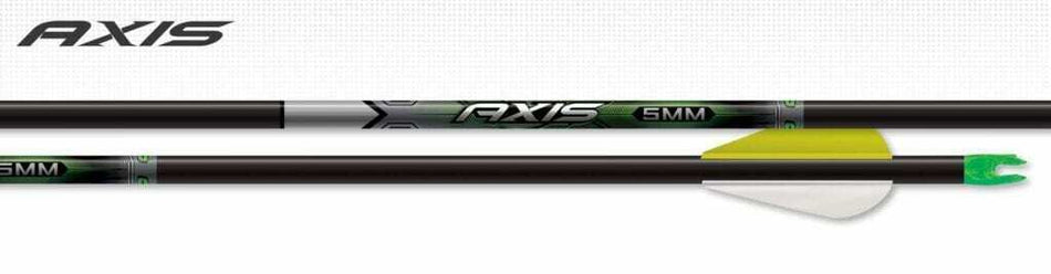 Easton AXIS 5MM & AXIS 5MM MATCH GRADE Factory Fletched (single)