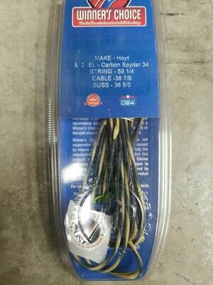 Winners Choice String & Cable for hoyt carbon spyder 34 59 1-4 38 7-8 36 5-8