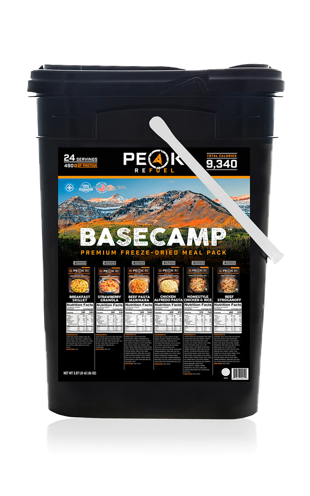 Peak Refuel BASECAMP 2.0 Premium Meals COMBO PACK